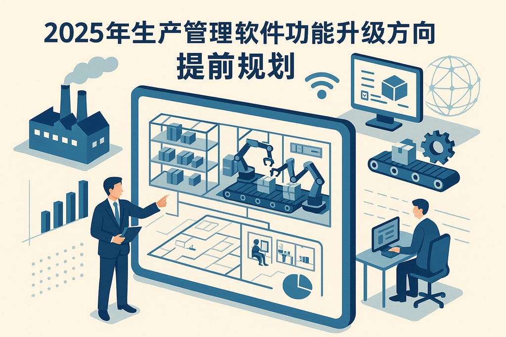 2025 年生产管理软件功能升级方向，提前规划